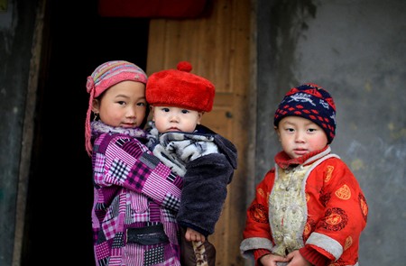 Ethnic children in Ha Giang