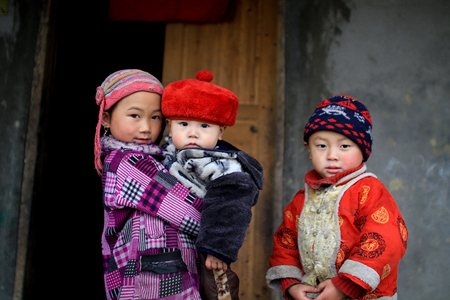 Ethnic children in Ha Giang