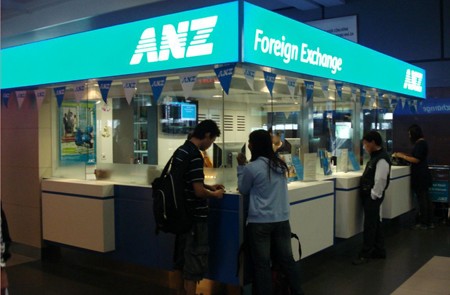 Money can be exchanged by VND in banks, airports, hotels... in Hanoi