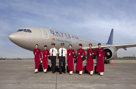 Vietnam Airlines is national airline in Vietnam