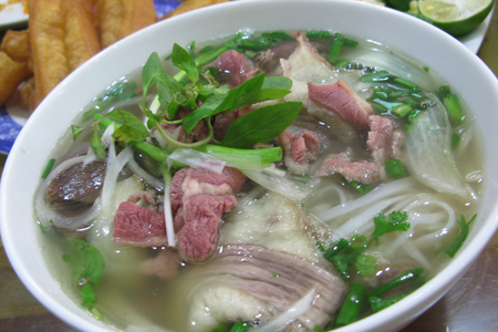 Hanoi Pho (Noodle soup)