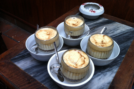 Hanoi egg coffee