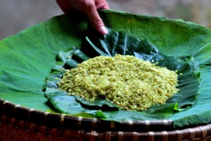 Com - Green Sticky Rice