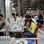 A workshop in Bat Trang Ceramic Village