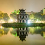 Hoan Kiem Lake at Night