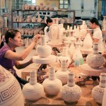 Visit the workshop of the skillful artisans in Bat Trang Village