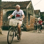 Bike through the old paths in Duong Lam