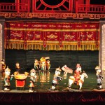 Water puppet show in Hanoi
