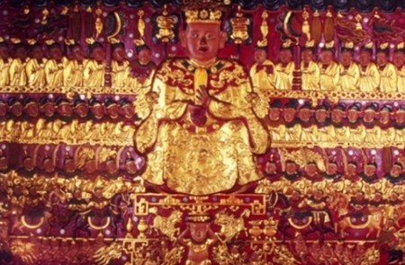 Bas-Relief of the Vietnam's Father Lac Long Quan as National Treasure