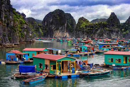 Ba Hang Floating Fishing Village