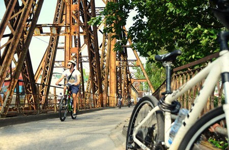 Biking in Hanoi