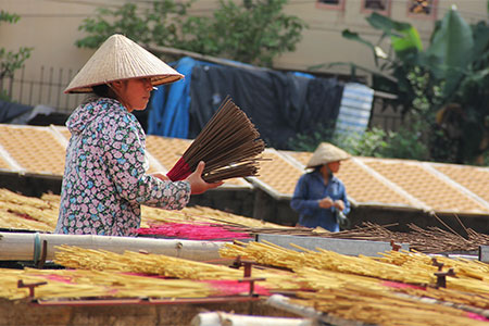 Cao Thon Incense Village