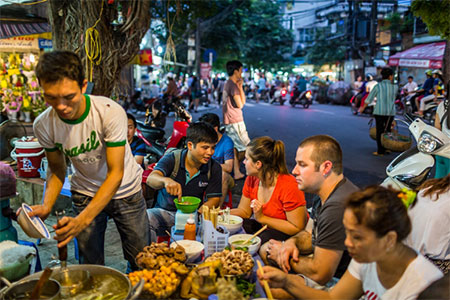 Night Cuisine in Hanoi