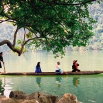Boat trip a long the breathtaking scenery of Ba Be Lake
