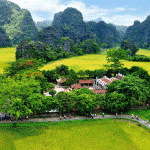 Beautiful scenery of Tam Coc