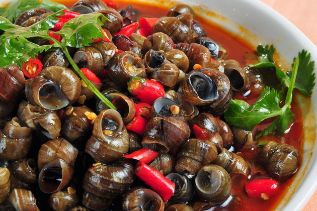Boiled snails - Oc Luoc