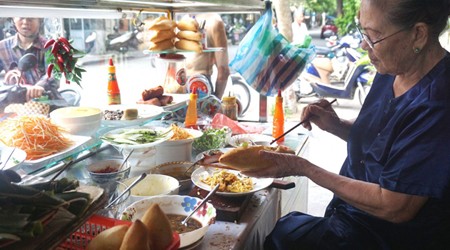 Great Banh Mi in Hanoi Old Quarter