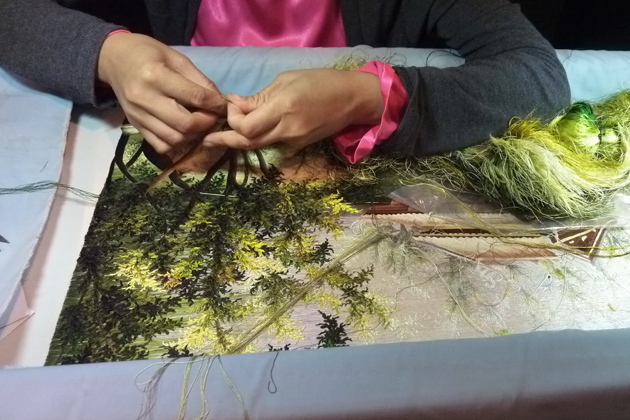 Silk and embroidery in Hanoi