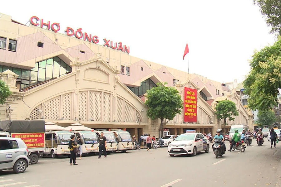 Dong Xuan Market - Hanoi Day Trip