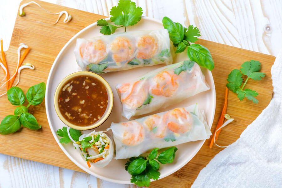 Fresh spring rolls_My Hanoi Tours