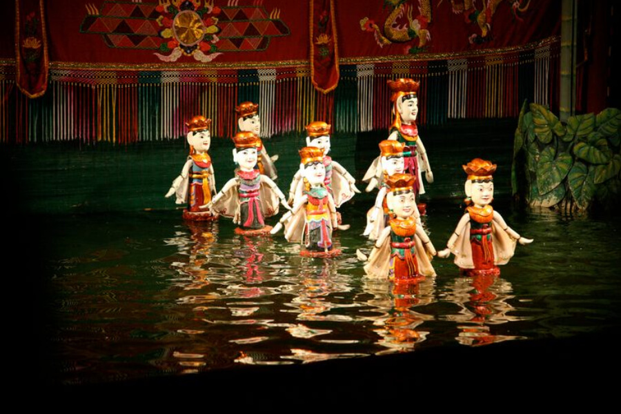 Water Pupet Show in Hanoi - My Hanoi Tours Packages