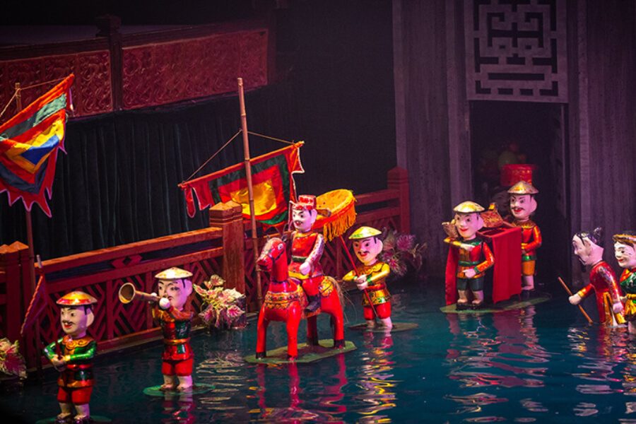 Water Puppet Show in Hanoi - My Hanoi Tours