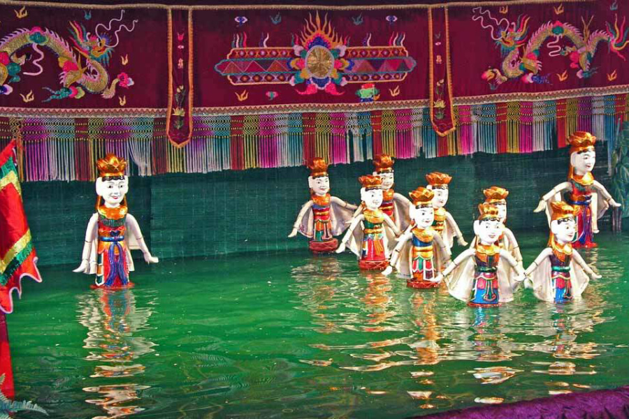 Water puppet show - Hanoi Tours Packages