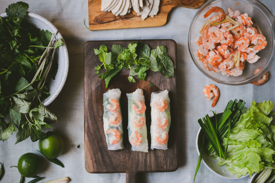 Fresh Spring roll_Hanoi travel