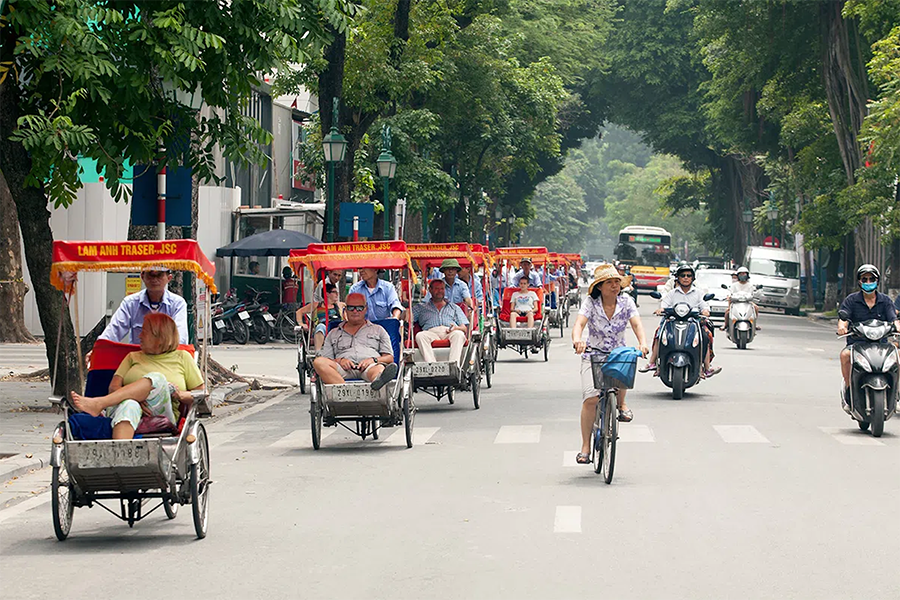 cyclo in hanoi - my hanoi tours