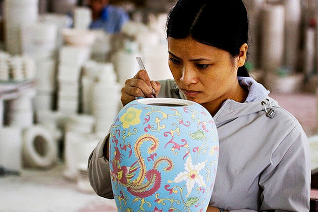 Bat Trang Traditional Ceramic Village