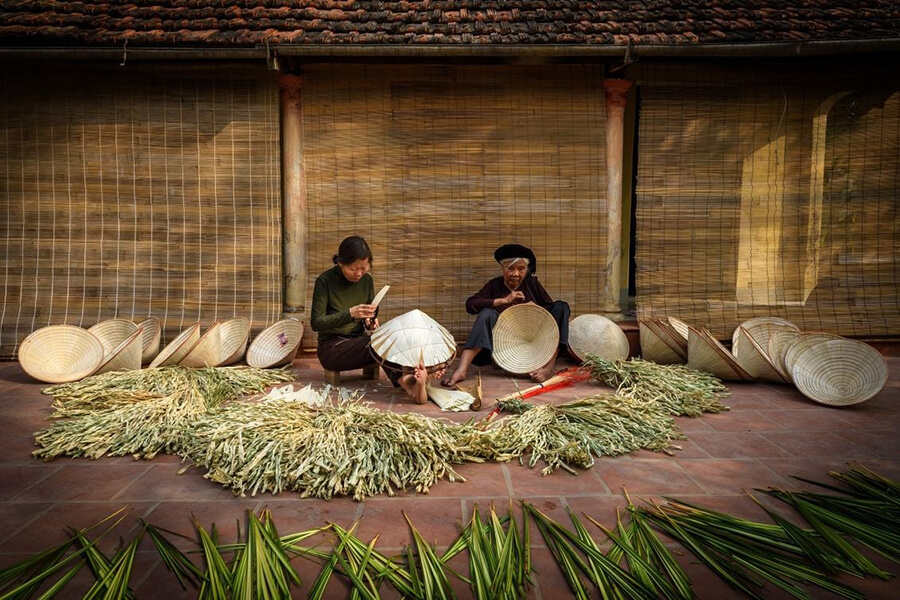 Chuong Conical Hat Village- The Beauty of Traditional Craftsmanship in Vietnam.